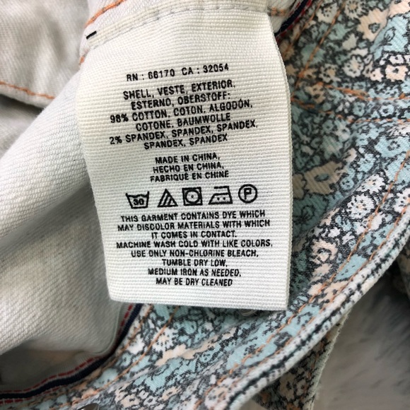 Anthropologie Jean Jacket Medium Pilcro Letter - Picture 8 of 8